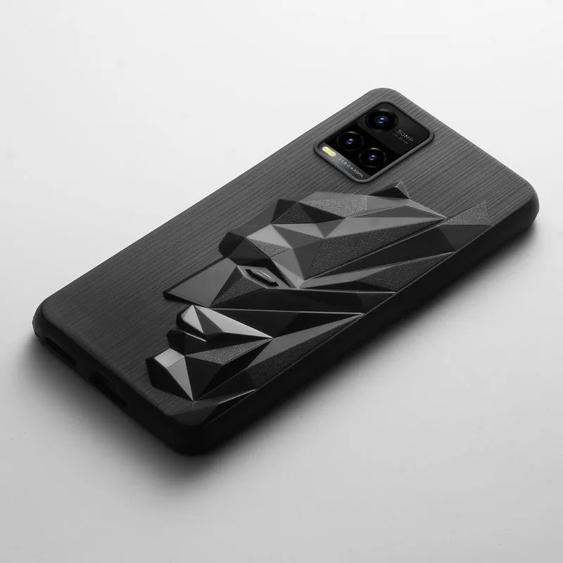 3D Design Soft Silicone Back Cover For Vivo Y33T