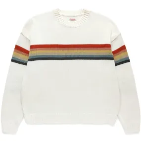 5G KNIT RAINBOW & RAINBOWY CREW SWEATER