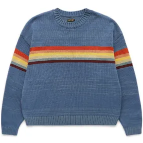 5G KNIT RAINBOW & RAINBOWY CREW SWEATER