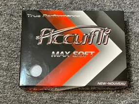 Accufli Max Soft Golf Balls White