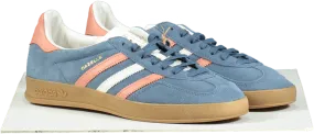 Adidas Blue and Pink Gazelle Indoor Trainers UK 10