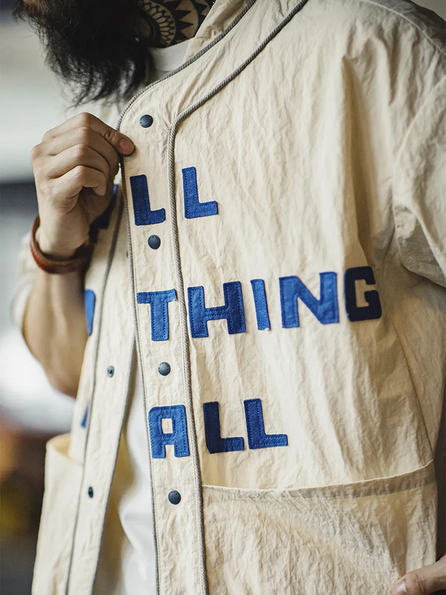 All or Nothing At All Baseball Shirt