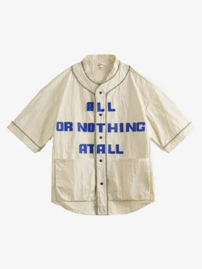 All or Nothing At All Baseball Shirt