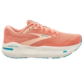 Brooks Women's 120395 818 Ghost Max Papaya Apricot Blue Cushion Neutral Running Shoes