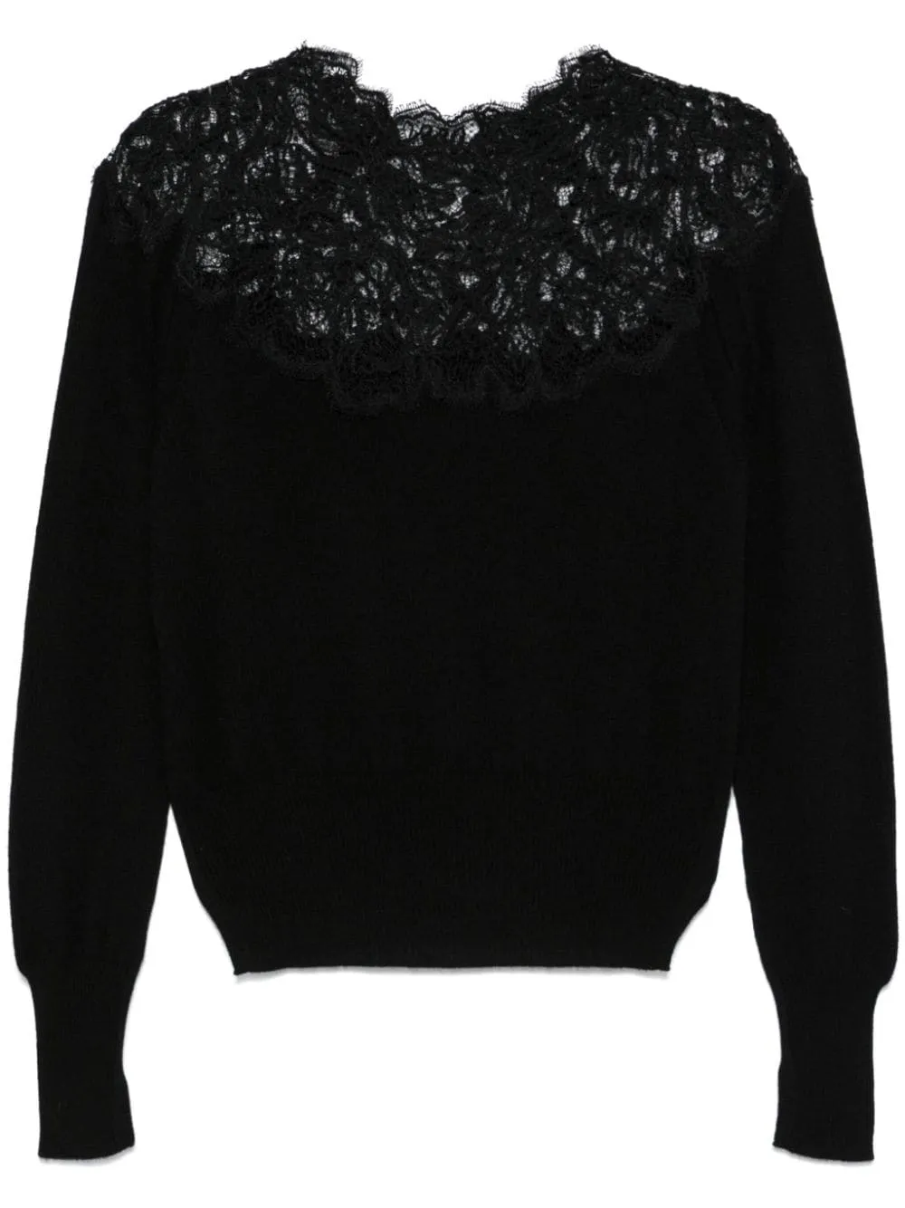 EMBROIDERED WOOL SWEATER