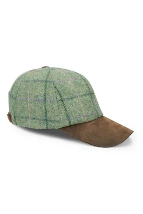 Hoggs of Fife Roslin Ladies Tweed Baseball Cap