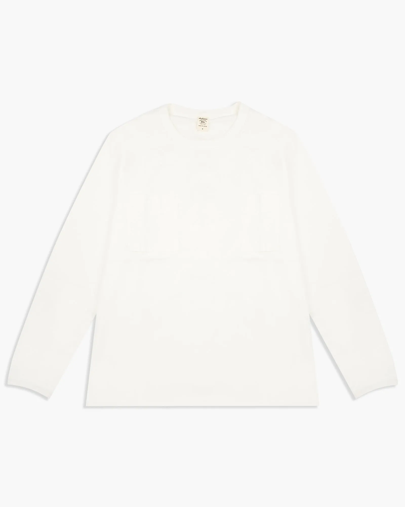 Jackman L/S Pocket Tee - White