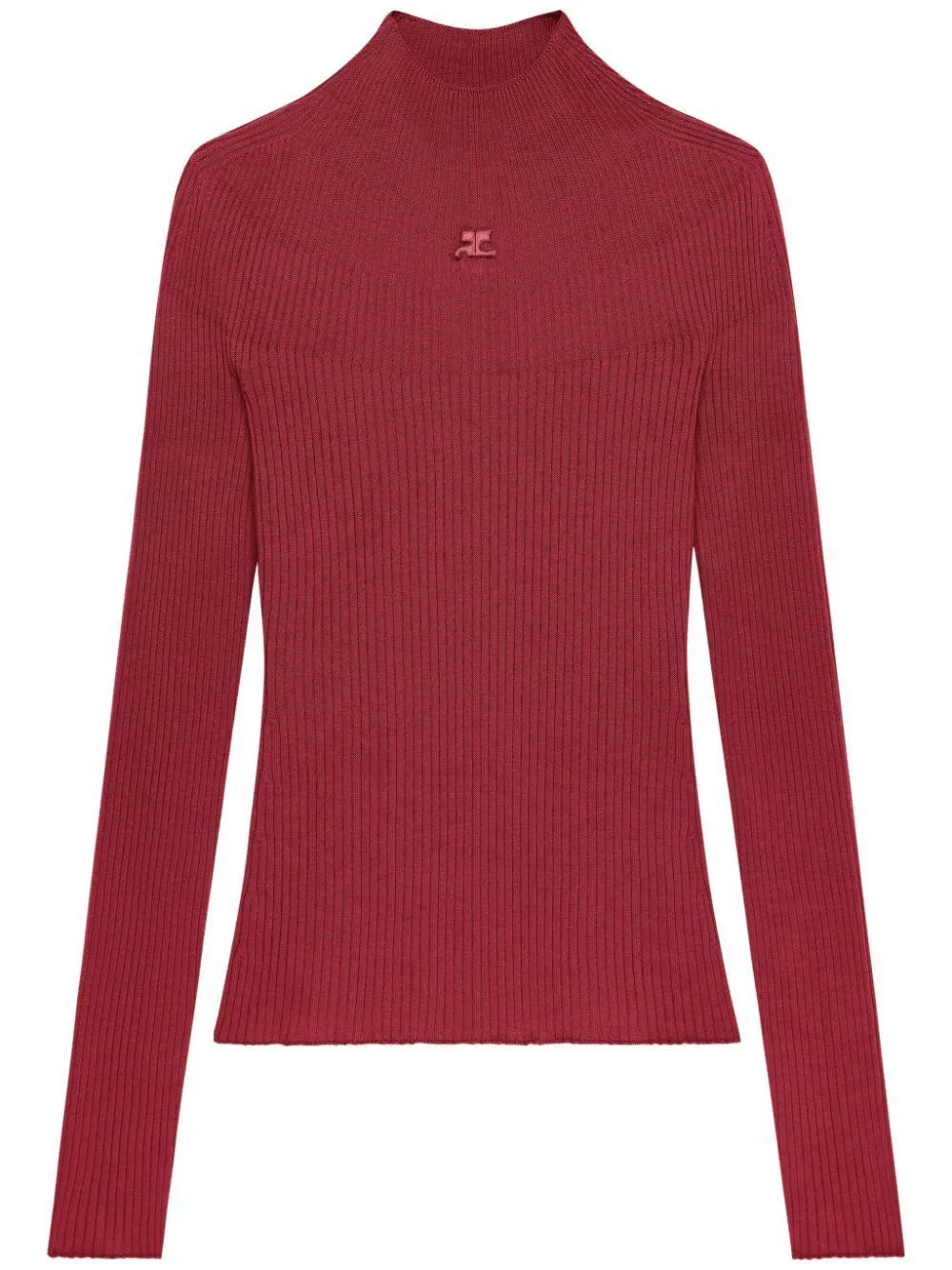 MOCKNECK LIGHT RIB SWEATER