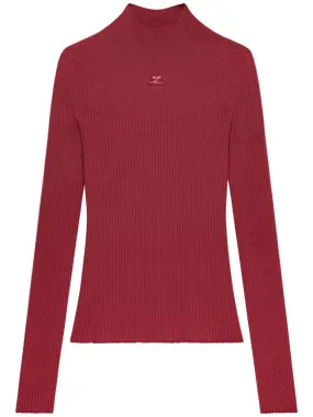 MOCKNECK LIGHT RIB SWEATER