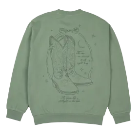 Self-Titled Danced All Night Long Kanga Pocket Crewneck