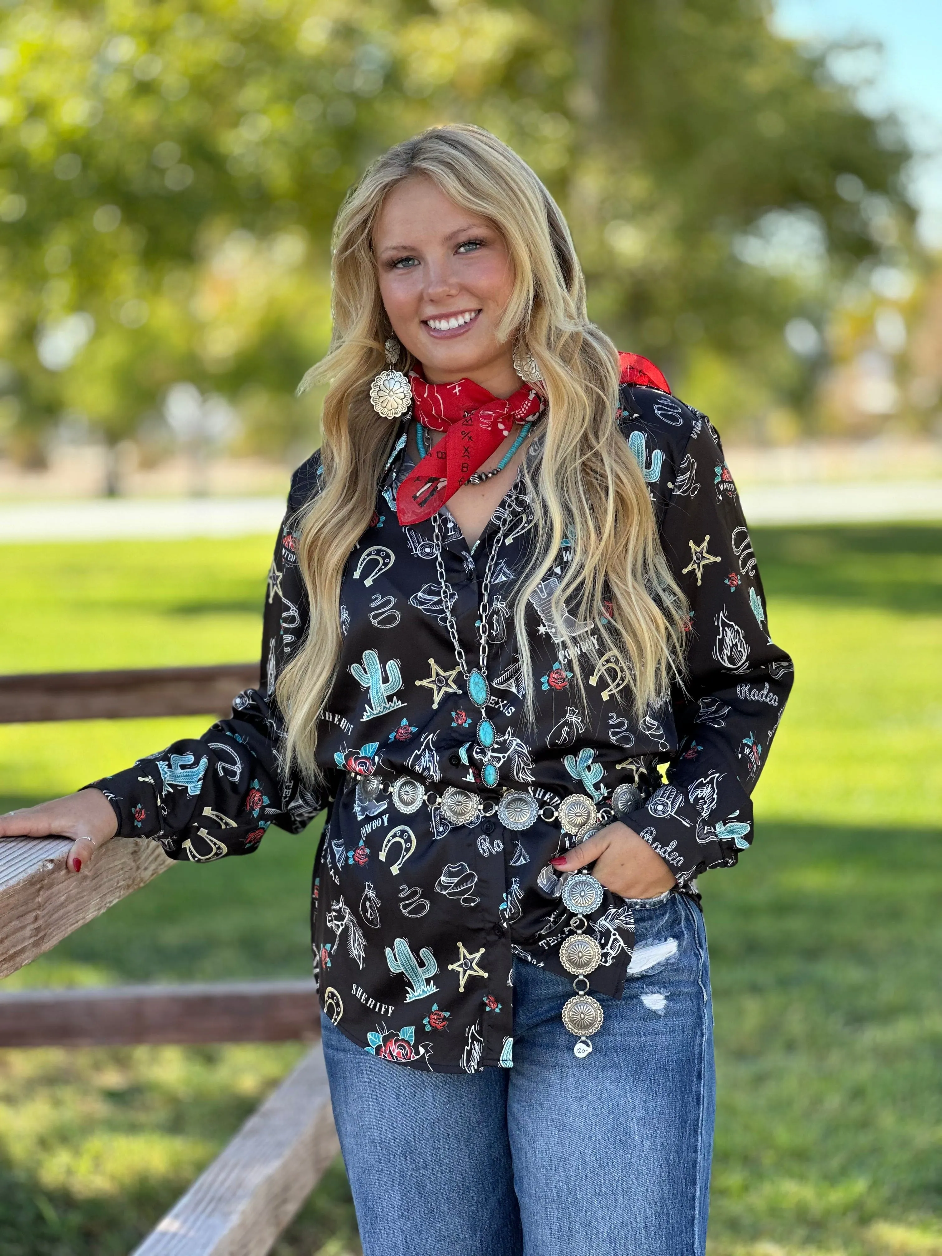 The West of Texas Button Front Shirt